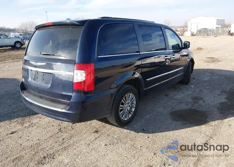 2013 Chrysler Town & Country Touring-L из США, поврежденный, VIN 2C4RC1CG1DR537825